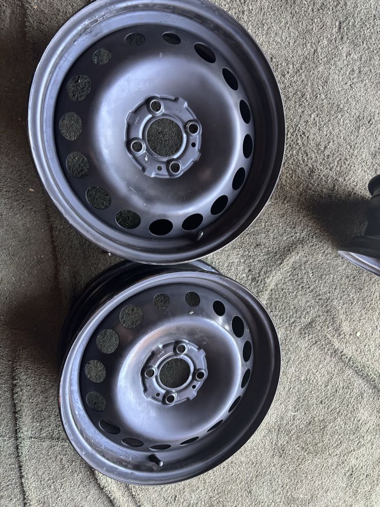4x100 RENAULT 5J15 ET38 felgi stalowe 60,1 twingo