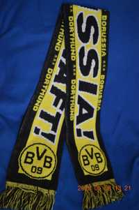 Szalik dziany dwustronny /Borussia Dortmund