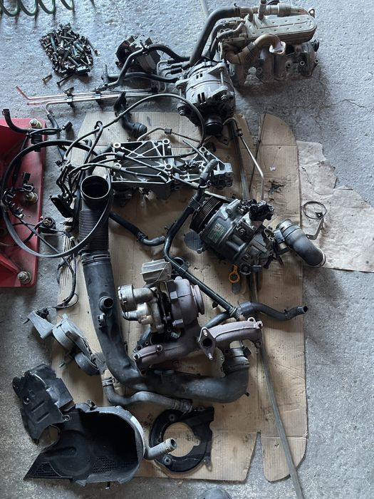 1.9 TDI BXE мотор в разборе