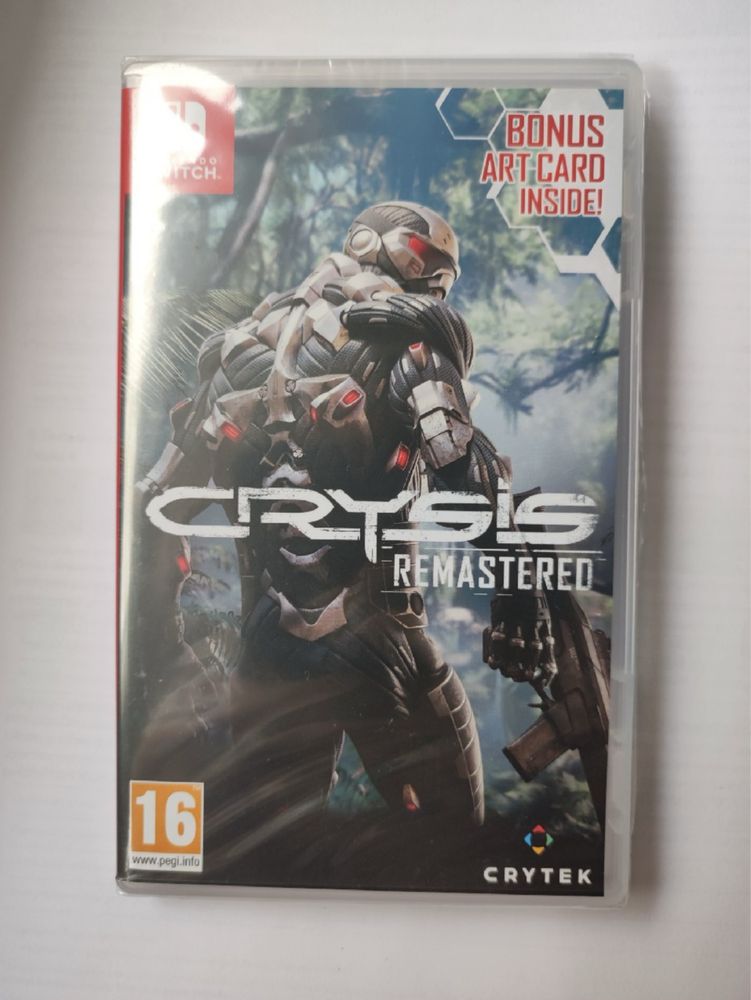 Crysis Remastered Nintendo Switch nowa w folii polska wersja