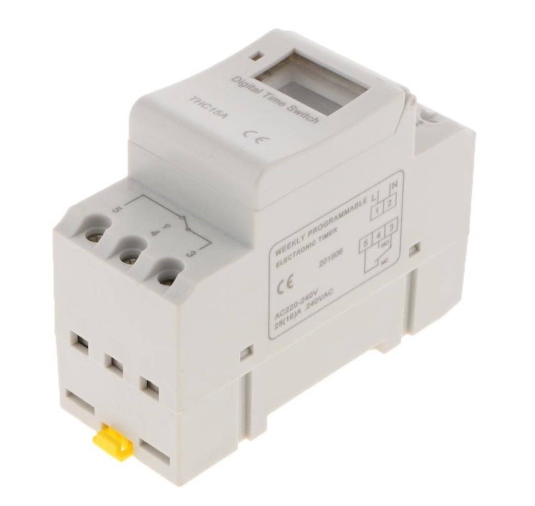 Cyfrowy programator LCD Timer 220V 16A przekaźnik czasowy