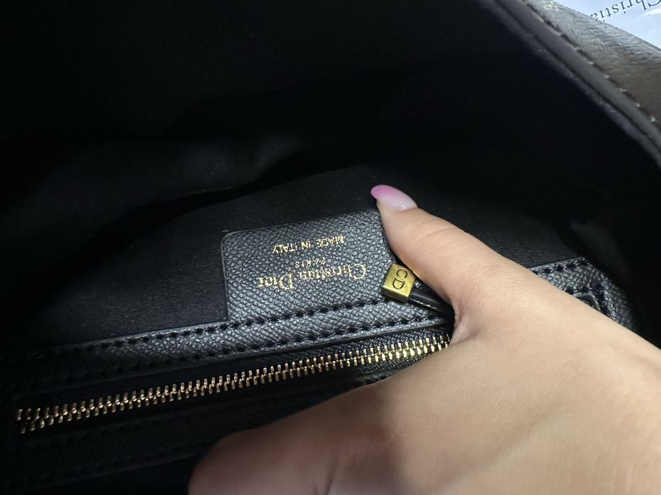 Torebk dior saddle bag z paskiem czarna skóra cielęc