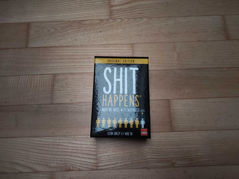 Gra Shit Happens - idealny prezent na Mikołajki, urodziny, Święta...