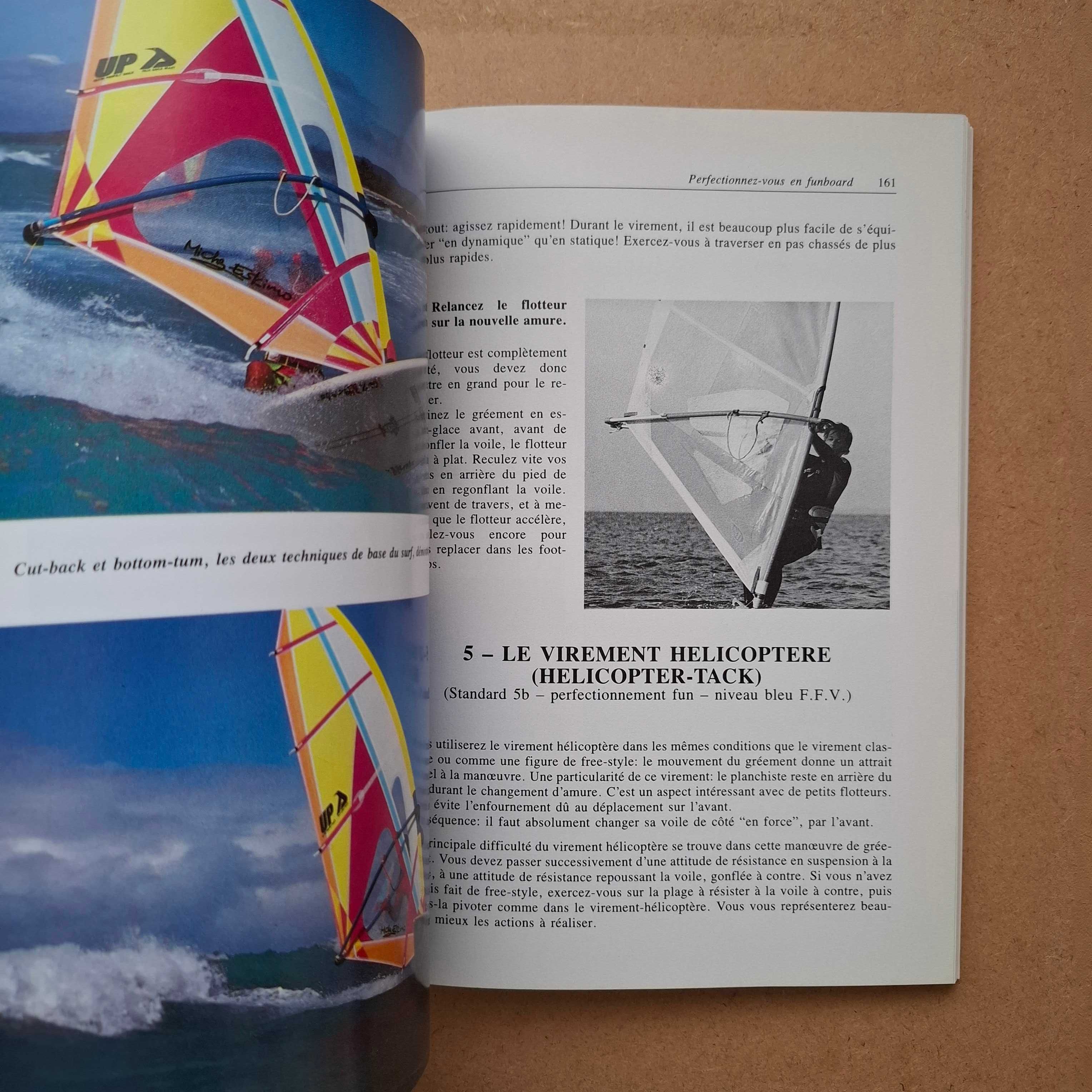 Windsurf: "Planche à voile et funboard" de Jacques Saury