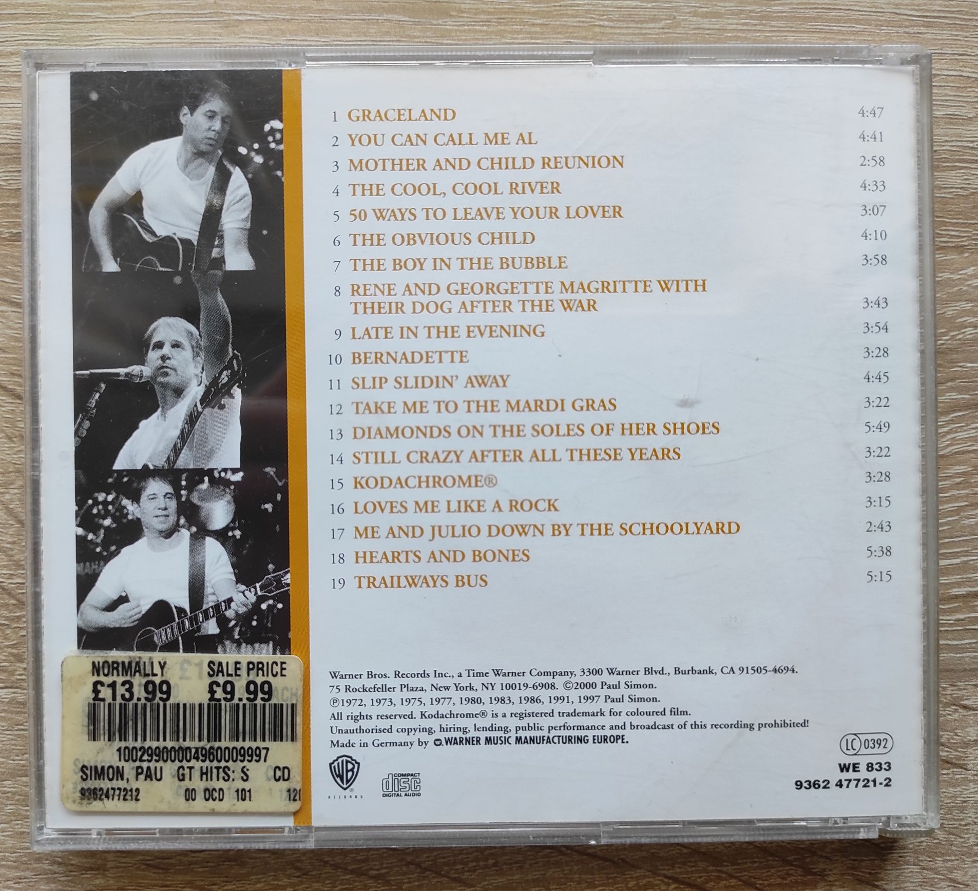 Фирменные CD Paul Simon, Paul Weller
