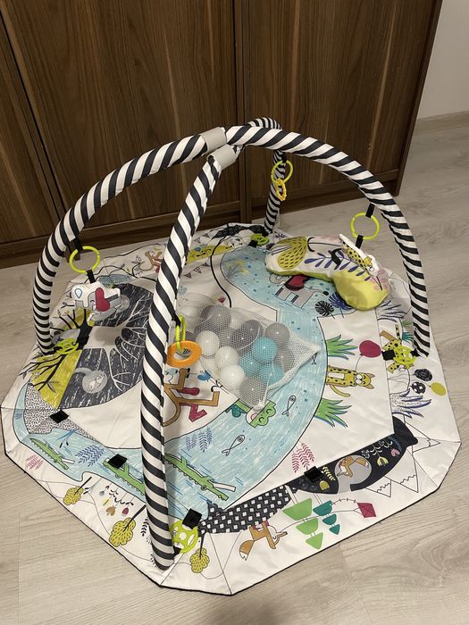 Mata edukacyjna interaktywna dla dzieci niemowlat Kinderkraft