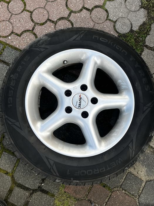 Felgi aluminiowe + opony 5x110 r15
