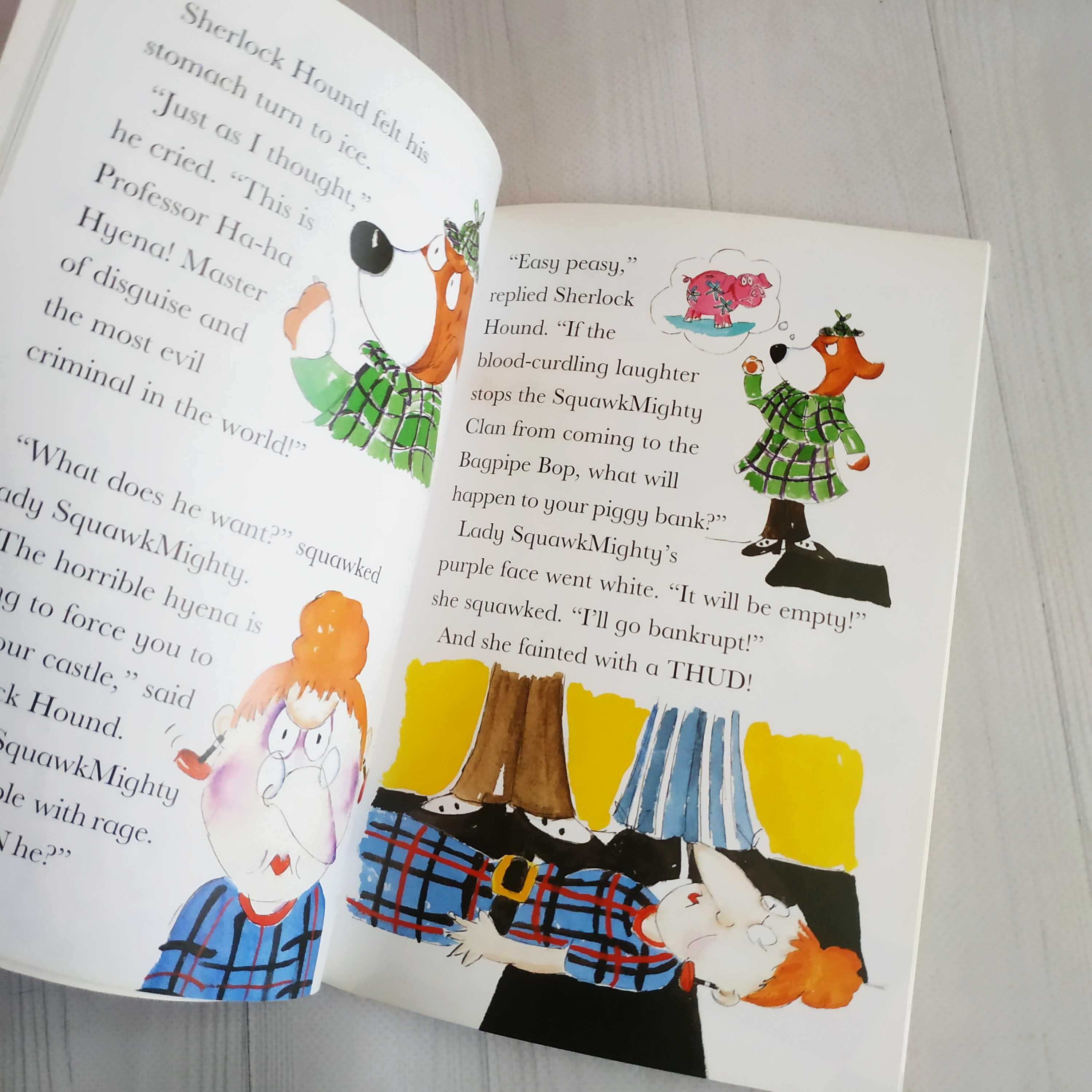 Детская книга на английском Sherlock Hound