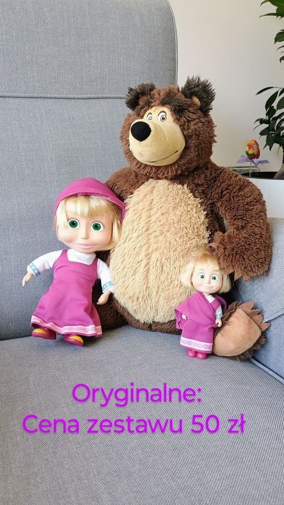 Masha and the Bear zestaw