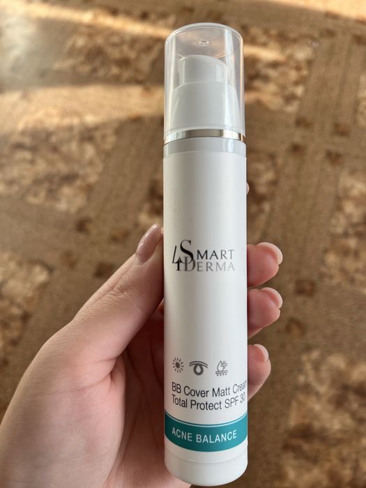 Smart4Derma Acne Balance Крем матирующий ВВ SPF 30, 50 мл