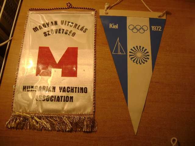 Starocie z PRL - Zestaw 6 proporczyków z czasów PRL