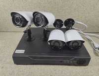 Набор камер видеонаблюдения AHD 4 камер проводных