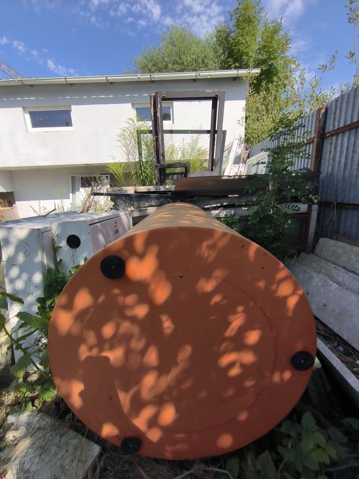 Zbiornik na wodę 500l średnica fi 80 wys 165cm