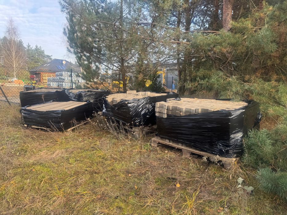 Kostka brukowa używana z rozbiórki