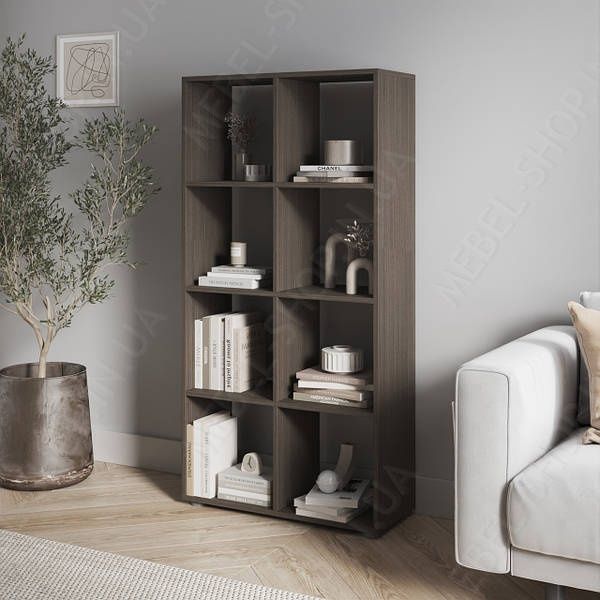 ОТ ПРОИЗВОДИТЕЛЯ‼️Стильный СТЕЛАЖ! Полки книжные ДСП Оплата частями