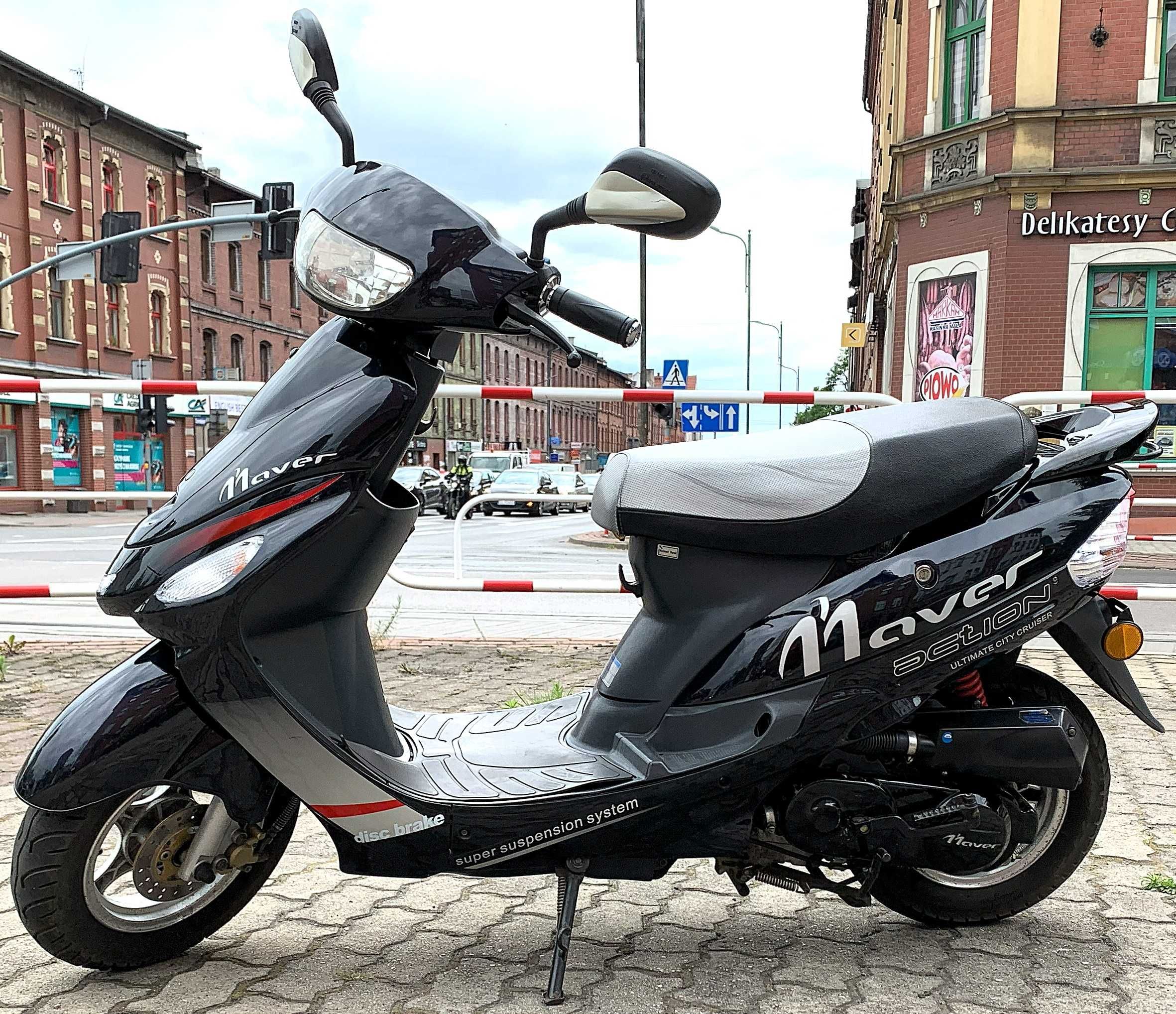 SKUTER BOATIAN MAVER 50cc 4T zarejestrowany ubezpieczony !! okazja !!!