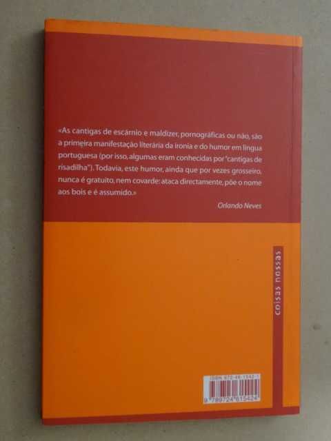 Cantigas Obscenas de Escárnio e maldizer de Orlando Neves