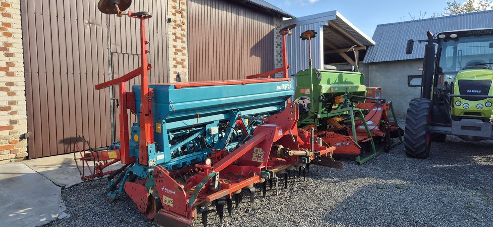 Agregat brona wirowa aktywna Kverneland siewnik Sulky Tramline ŁADNY