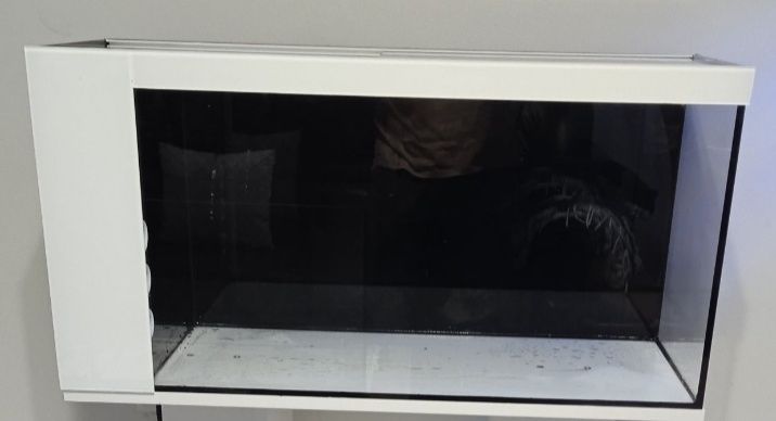 Aquario 100x30x40 com sump lateral