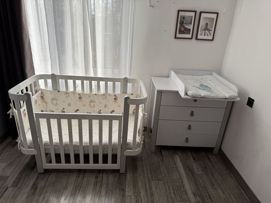 Продам комплект: комод та ліжко Верес Монако/Veres Monako