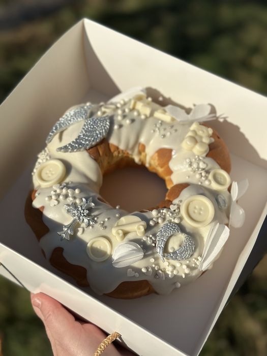 Калач колач на хрестини хрещеним кумам коровай каравай хрещення