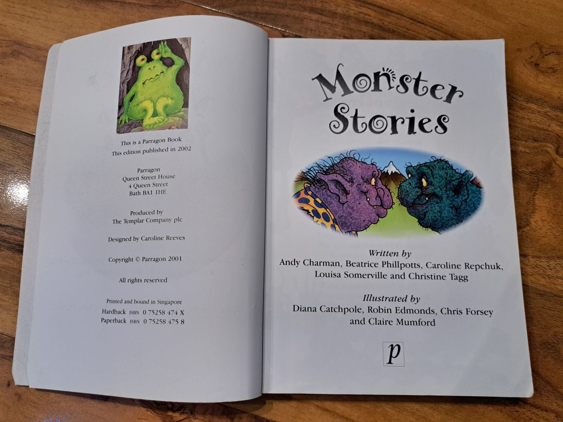 "Monster Stories" opowiadanka wersja angielska