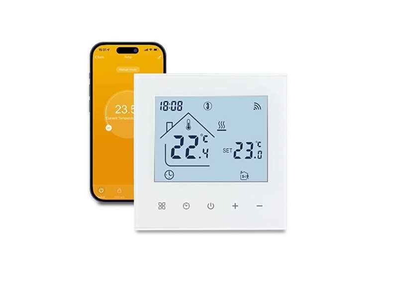 Beok Termostat WiFi do Kotła Gazowego TDR89W-WIFI-WPB