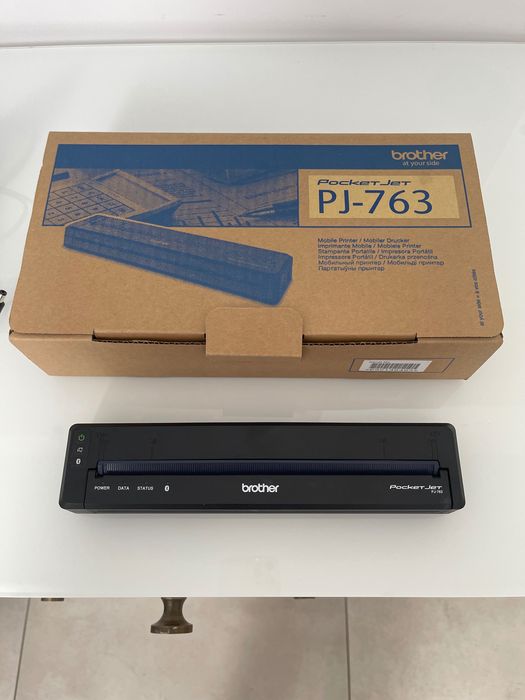 Drukarka Brother Pocket-Jet PJ-763 USB Bluetooth termiczna