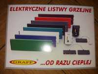 listwy grzewcze - panele elektryczne energooszczędne poziome i pionowe