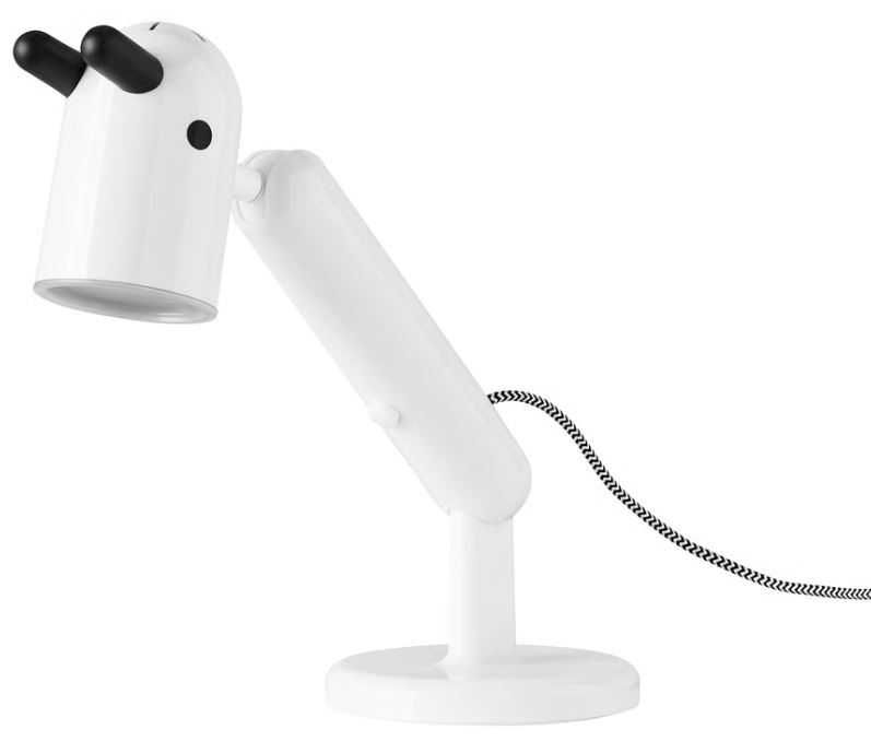 KRUX Candeeiro LED de secretária, IKEA, branco