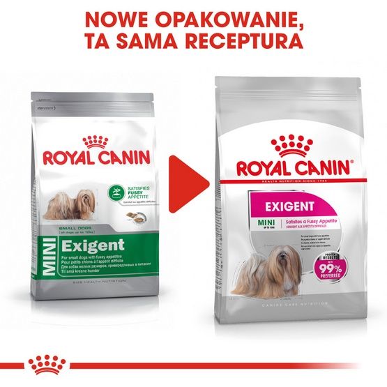 Sucha karma dla dorosłych i wybrednych psów małych ras Royal Canin 1kg