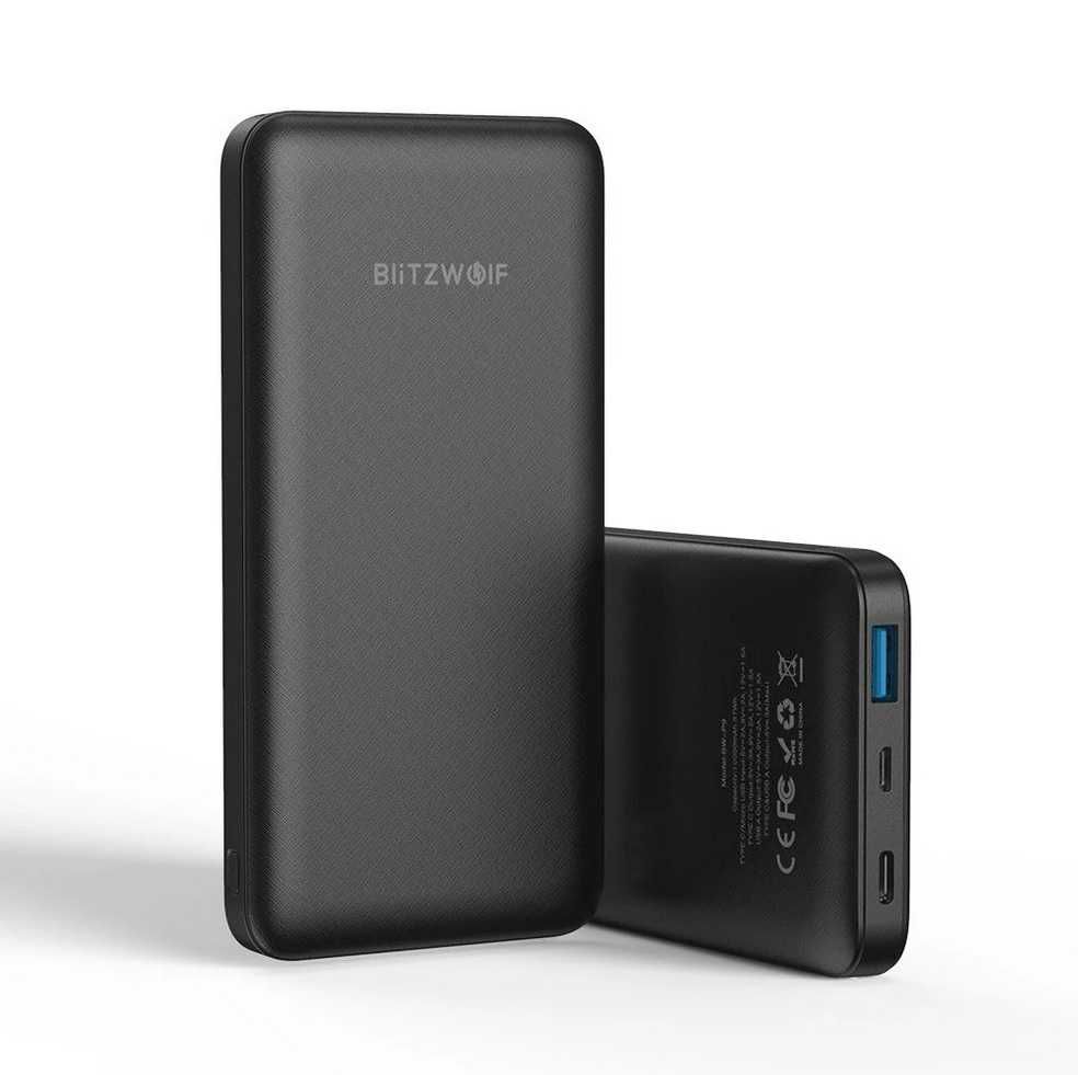 Повербанк power bank BlitzWolf BW-P9 10000 мАч 18 Вт аккумулятор