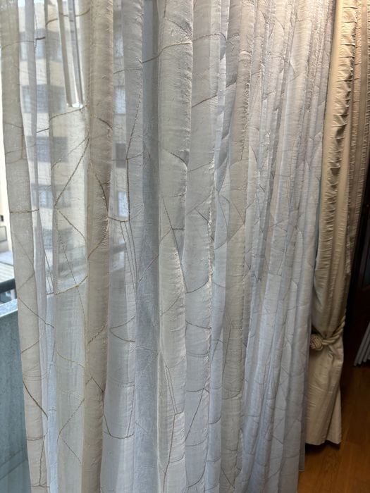 Reposteiros e cortinas em Onda