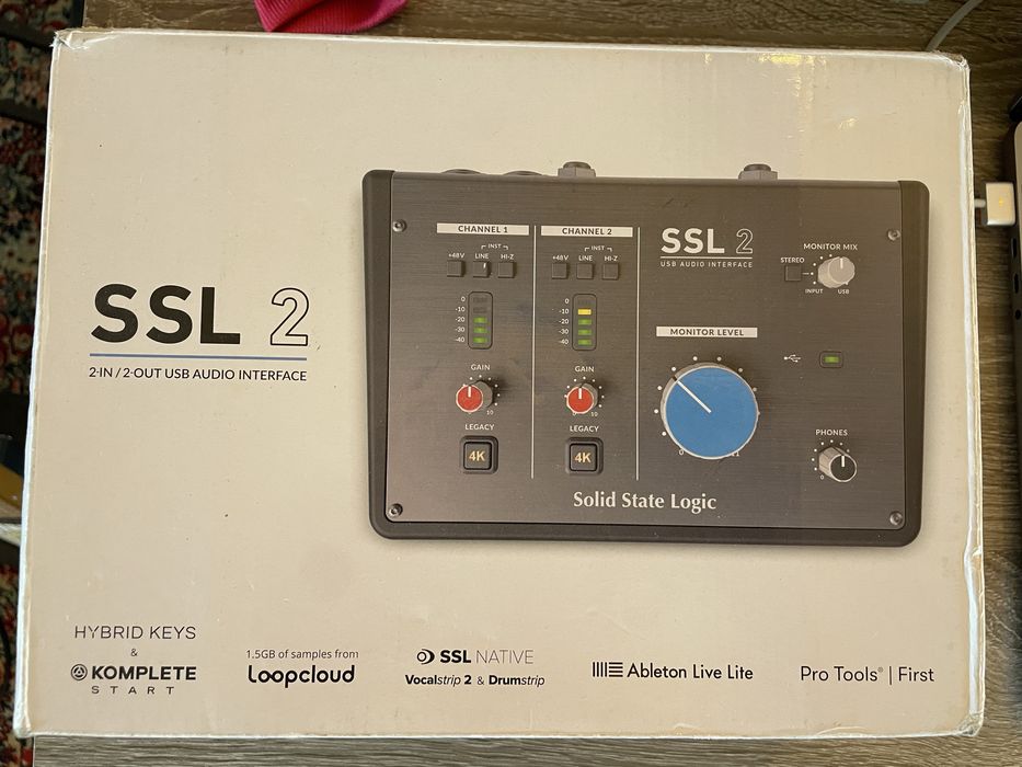 Продам звукову карту SSL 2