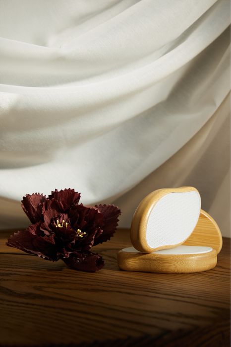 Pilnik do stóp z białego nano szkła i bambusa