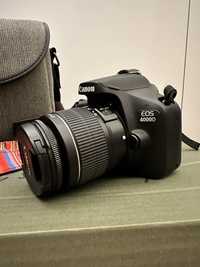 Lustrzanka Canon EOS 4000D korpus + obiektyw