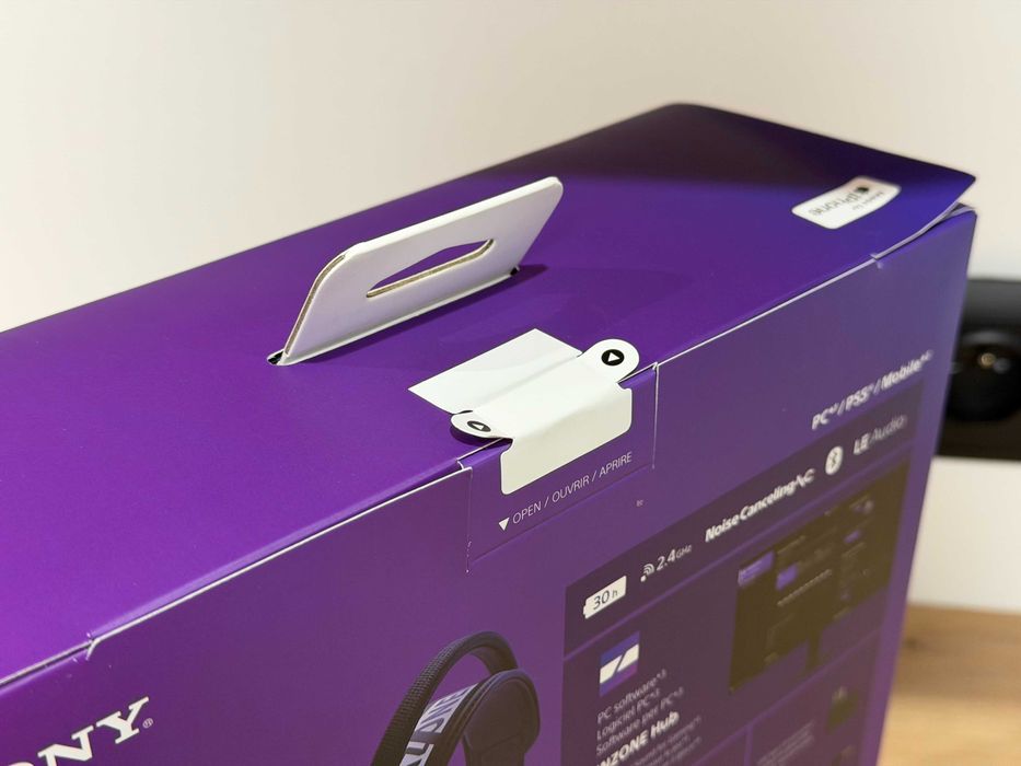 Słuchawki Sony INZONE H9 II czarne, mikrofon AI, ANC, PC/PS5/Mobile