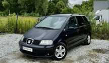 Seat Alhambra 2.0 TDI * 7-Osob * Lift * Hak * Klima * 2008 * Alu