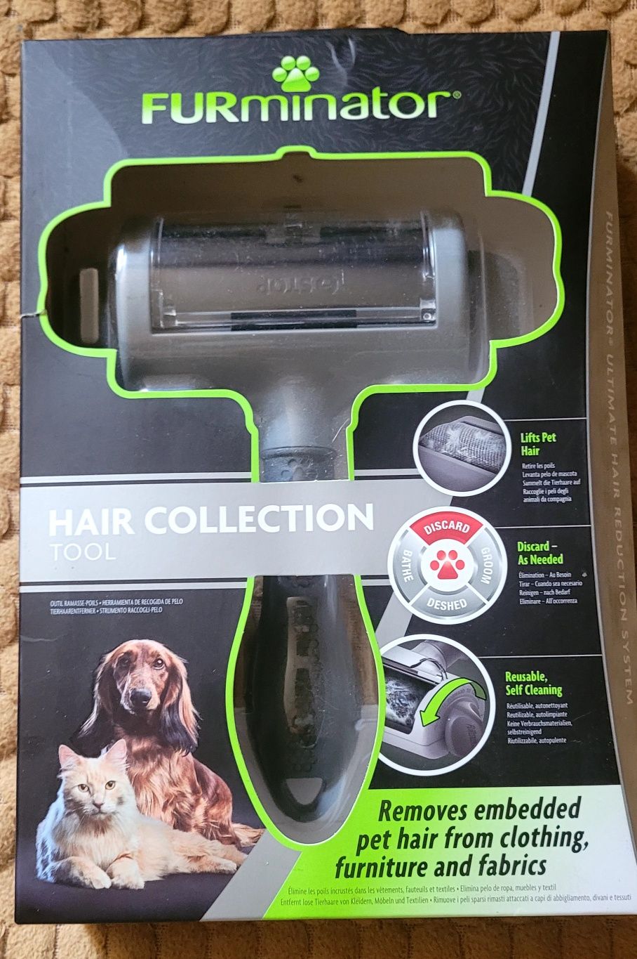 FURminator HAIR Collection TOOL - rewelacyjna rolka do sierści !