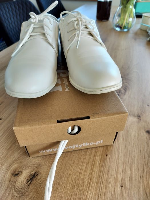 Alba komunijna 140 Polar komunijny koszulka termiczna Buty komunijne34