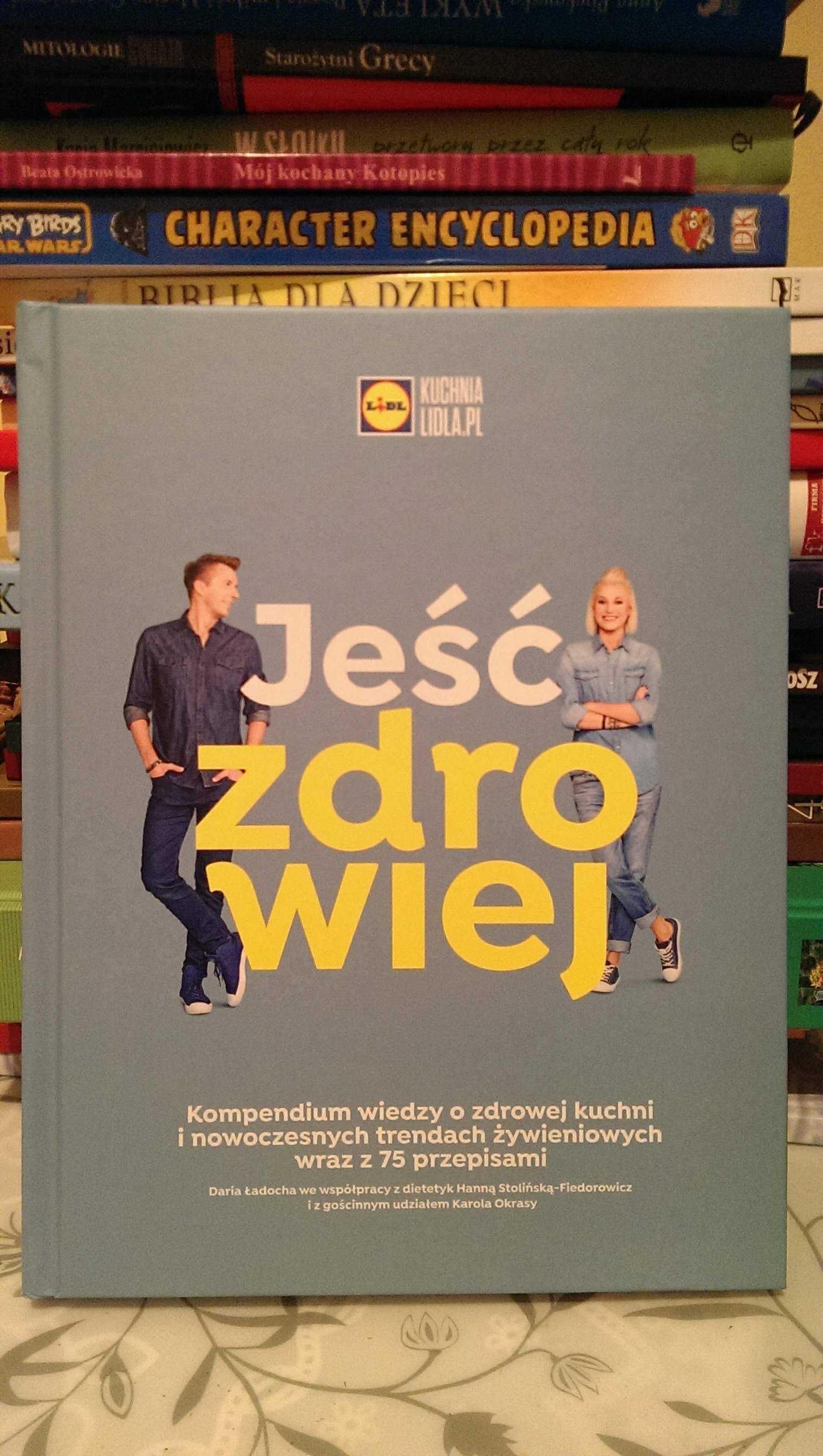 Zestaw książek kucharskich z LIDLa