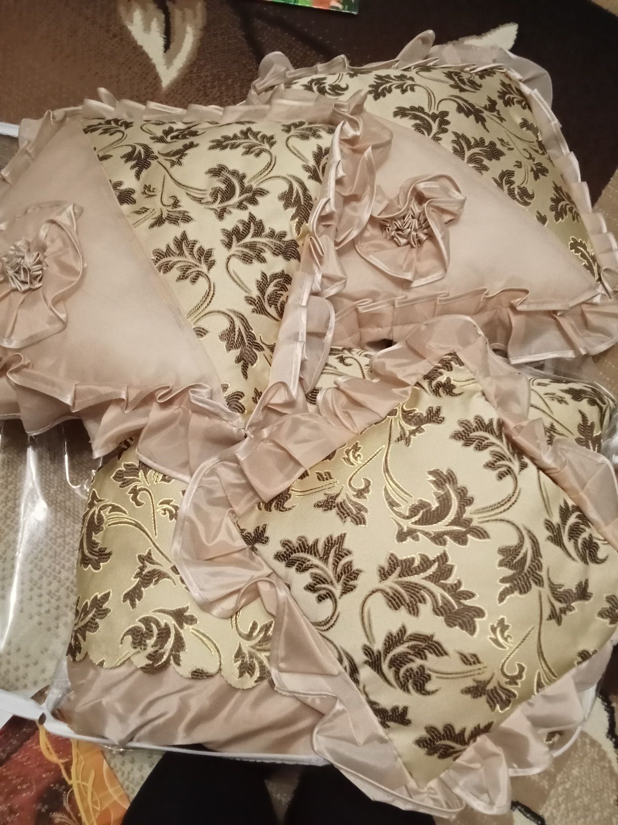 Покривало 180*220 з подушечками