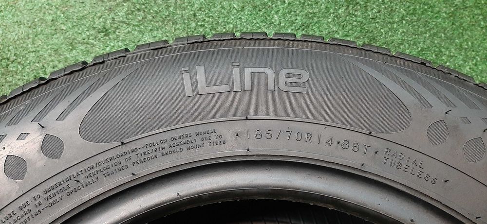 Opony Letnie 185/70/14 Nokian iLine 2021r. / 7mm. / 2szt. / Montaż