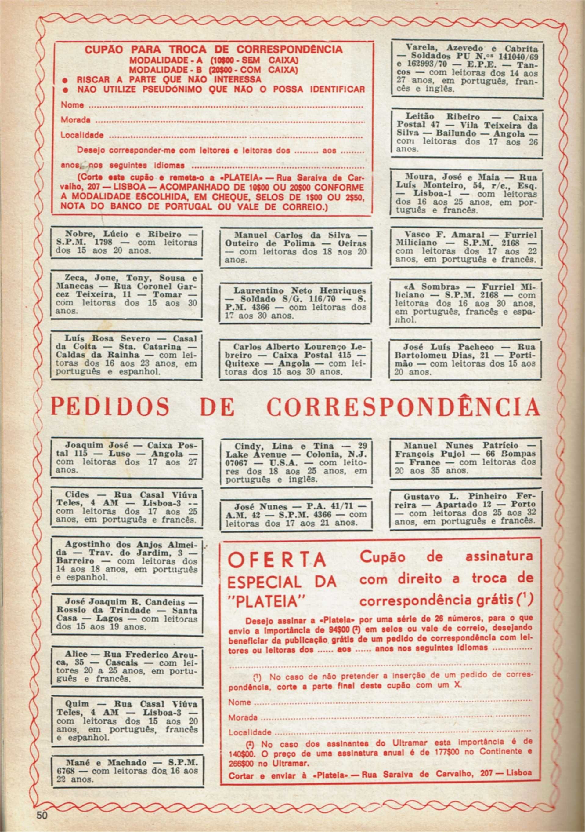 Revista Plateia nº 581 - como nova