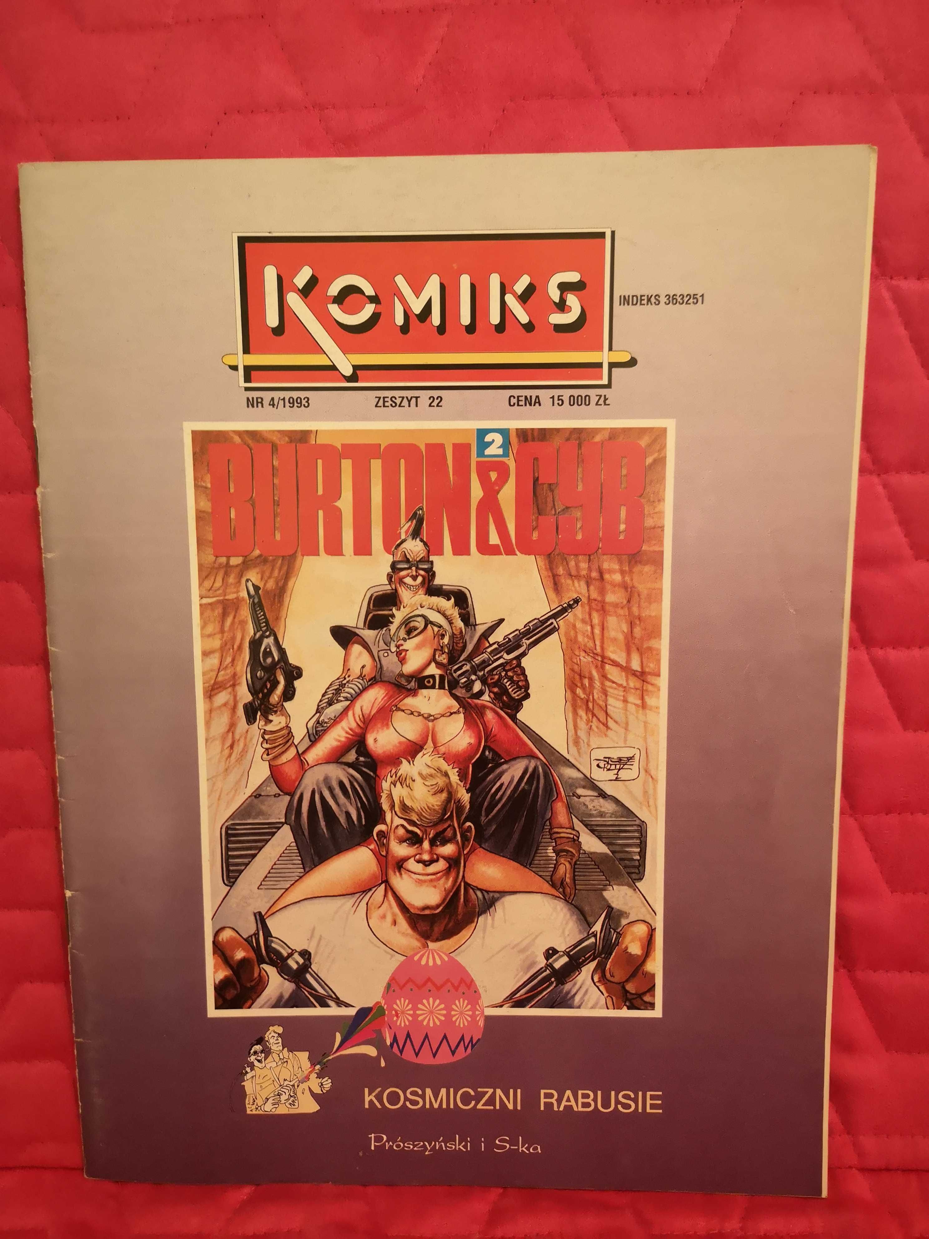Burton i Cyb / Antonio Segura (rys.), Jose Ortiz (sc.) / KOMIKS