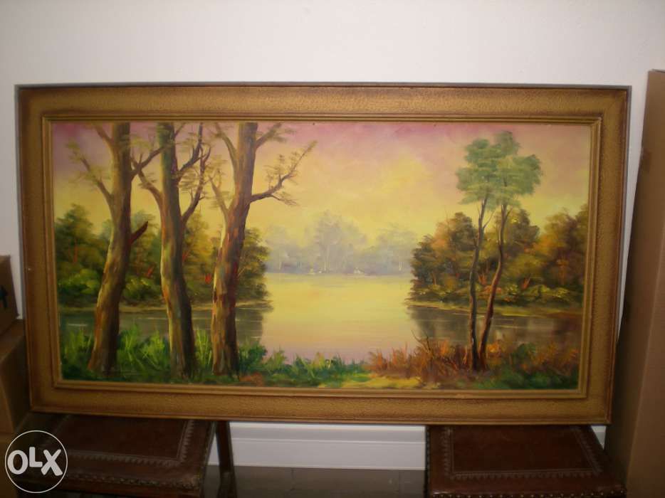 Quadro antigo do autor Sobral