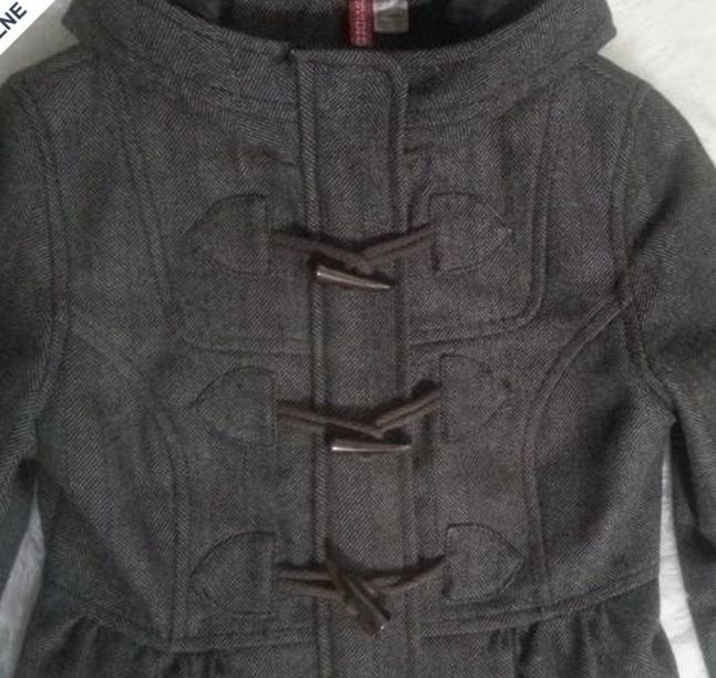 Płaszcz kurtka budrysówka z kapturem H&M Divided