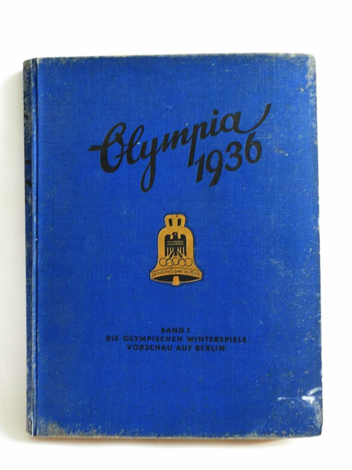 Антикварный Альбом Olympia 1936 1 том Зимние Игры Германия Третий рейх