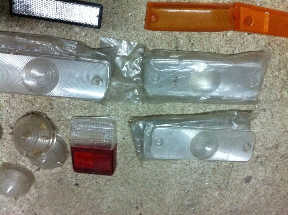 Classicos antigos vidros Farolim Novos