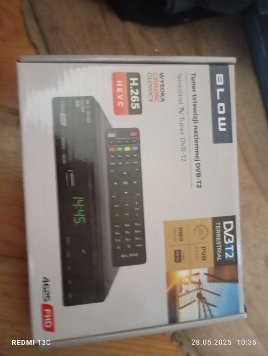 dekoder ,Tuner DVB-T2  różne modele H.265